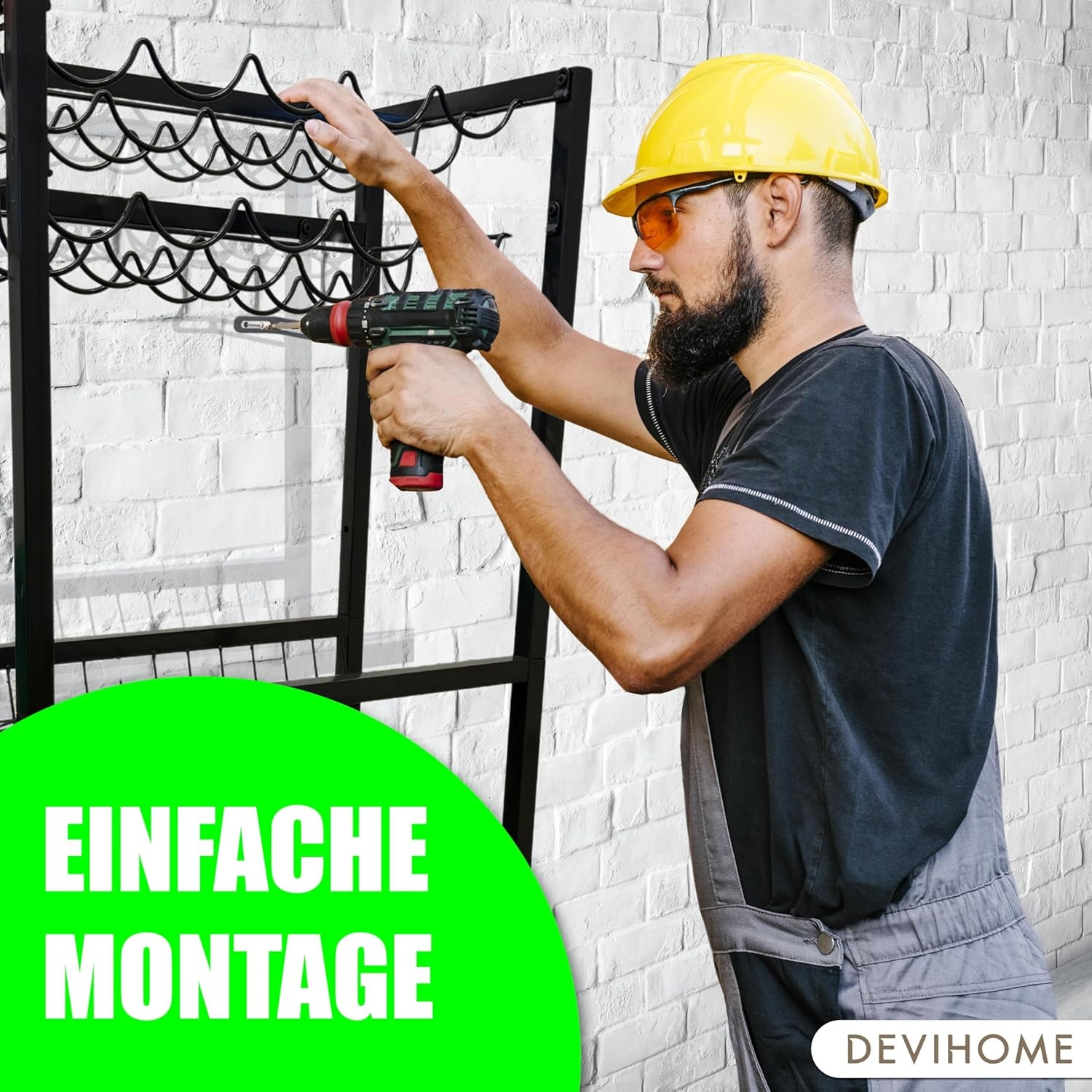 Drankrattenrek Antracietgrijs - 3x Kratten + 10x Flessen (30% Korting)