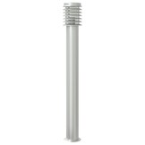 vidaXL Buiten vloerlamp 110cm RVS Zilver - 57% Korting!