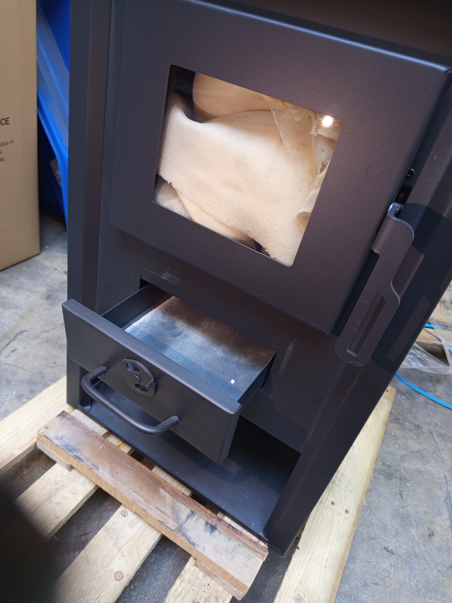 Houtkachel Vrijstaand Staal 12 KW | -50% Korting