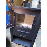 Houtkachel Vrijstaand Staal 12 KW | -50% Korting