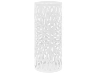 vidaXL Parapluhouder Bladeren Wit | -60% Korting