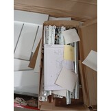 vidaXL Bureau met lades (Wit, 102x50x76 cm) - Nu 55% Korting!