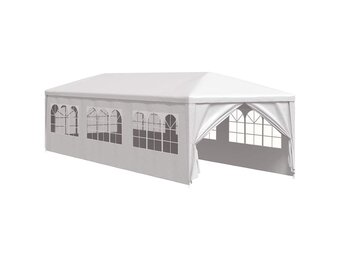 vidaXL Partytent 3x9m Wit - Geretourneerd - 55% Korting!