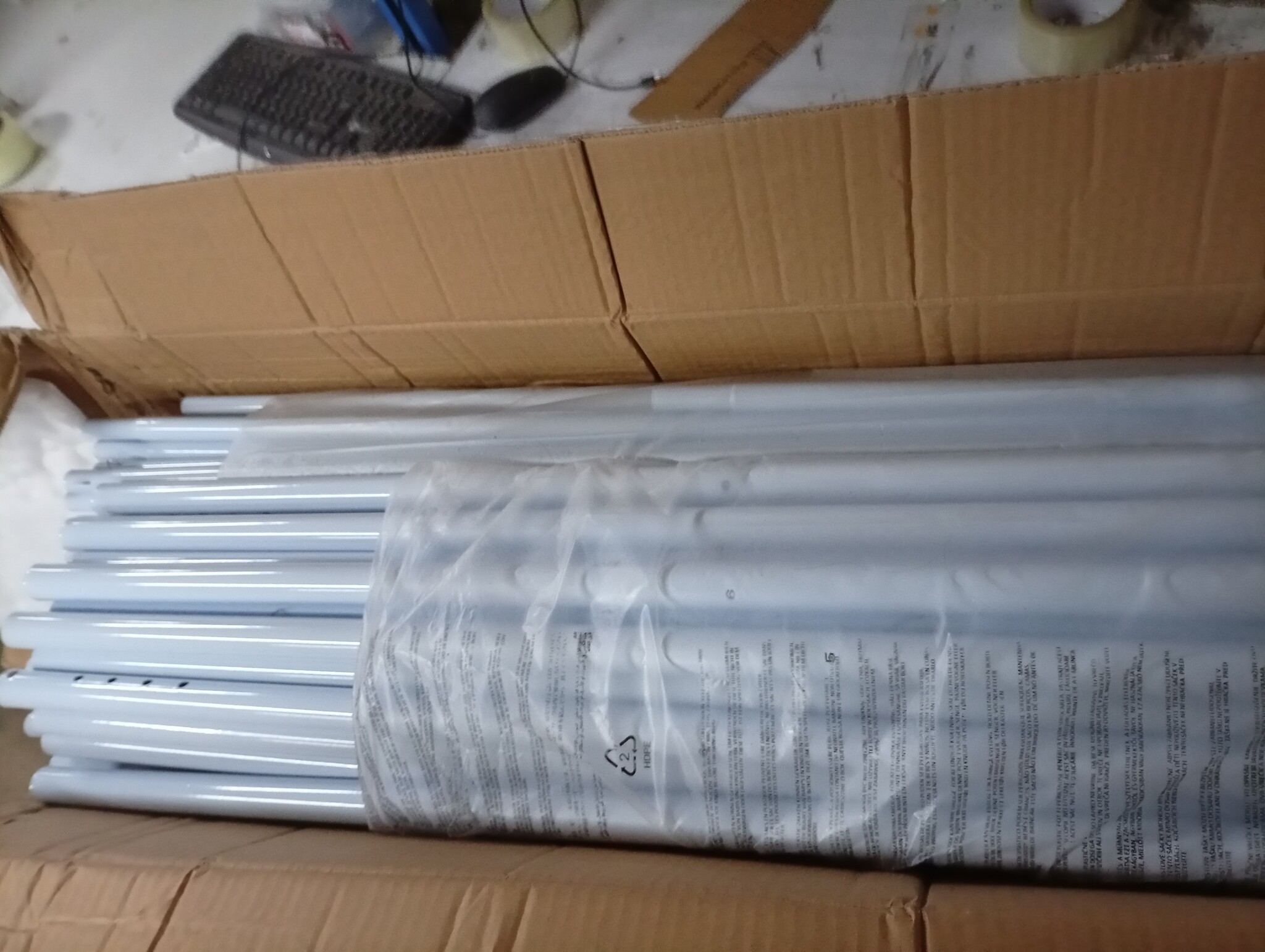 vidaXL Partytent 3x9m Wit - Geretourneerd - 55% Korting!