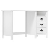 vidaXL Hill Bureau 120x50x74 cm Grenenhout - 60% Korting!