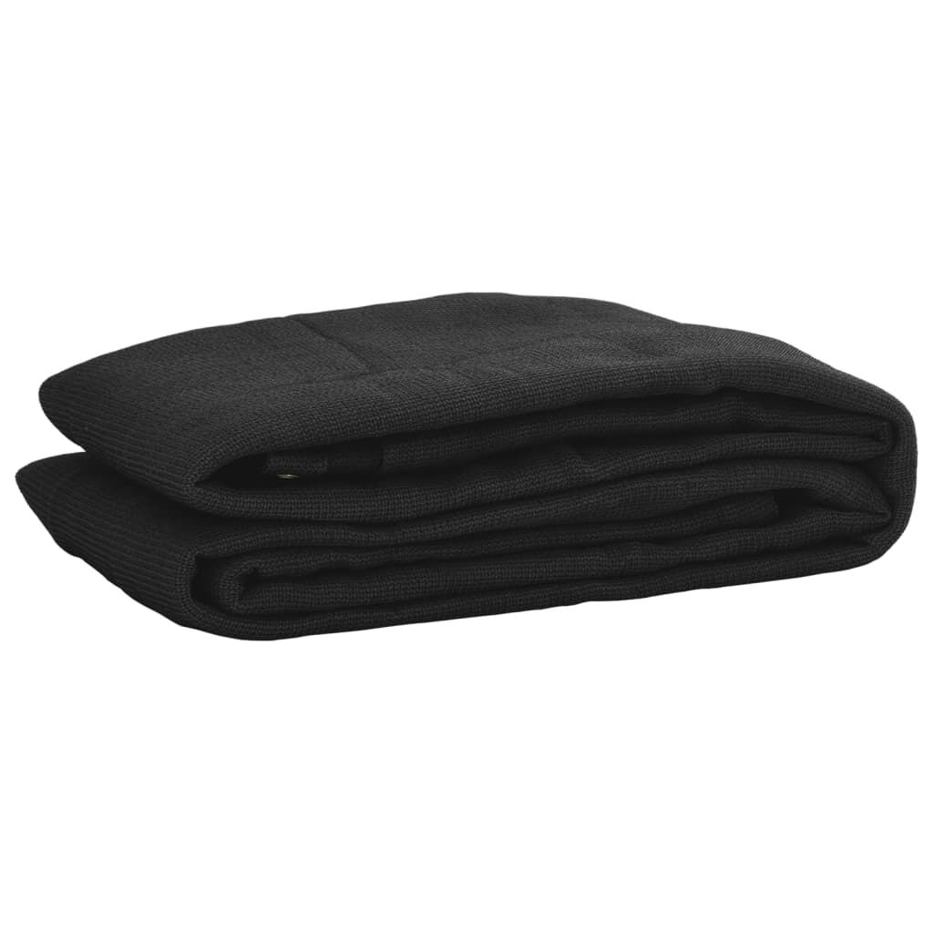 VidaXL Containernet 3,5x7 m HDPE Zwart - 37% Korting