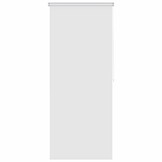 vidaXL Rolgordijn voor douche 100x240 cm wit