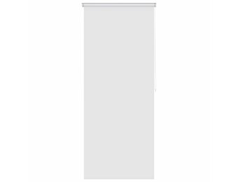 vidaXL Rolgordijn voor douche 100x240 cm wit