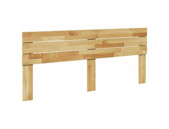 vidaXL Hoofdbord 180 cm massief hout eiken