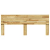 vidaXL Hoofdbord 180 cm massief hout eiken
