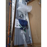 vidaXL Tuinschuur 87x98x159 cm gegalvaniseerd staal grijs