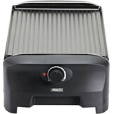Princess Gourmetstel 162840 - Raclette 8 personen - Grill and Bakplaat - Groot - 2 meter snoer - Regelbare thermostaat - 1400W - Omkeerbare bakplaat en grillplaat - 8 pannetjes