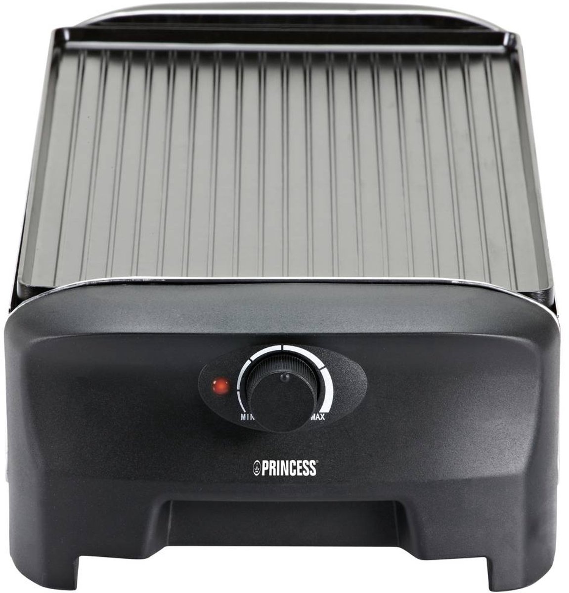 Princess Gourmetstel 162840 - Raclette 8 personen - Grill and Bakplaat - Groot - 2 meter snoer - Regelbare thermostaat - 1400W - Omkeerbare bakplaat en grillplaat - 8 pannetjes