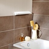 Leifheit wanddroogrek Rollfix 210 longline - 21 m drooglengte - ophangbaar - wit