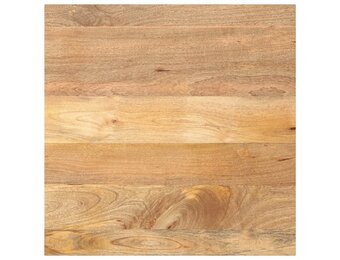 vidaXL Tafelblad vierkant 80x80x2,5 cm massief mangohout