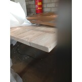 vidaXL Tafelblad vierkant 80x80x2,5 cm massief mangohout