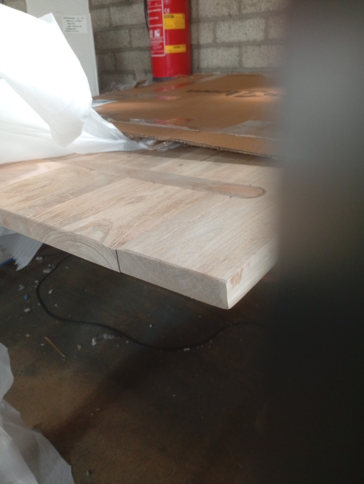 vidaXL Tafelblad vierkant 80x80x2,5 cm massief mangohout