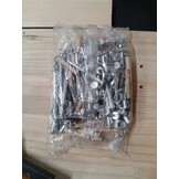 vidaXL Salontafel Grenenhout Zwart (110x55x45 cm) - 64% Korting!