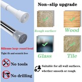 Telescopische Douchegordijnroede (Zwart) - 37% Korting