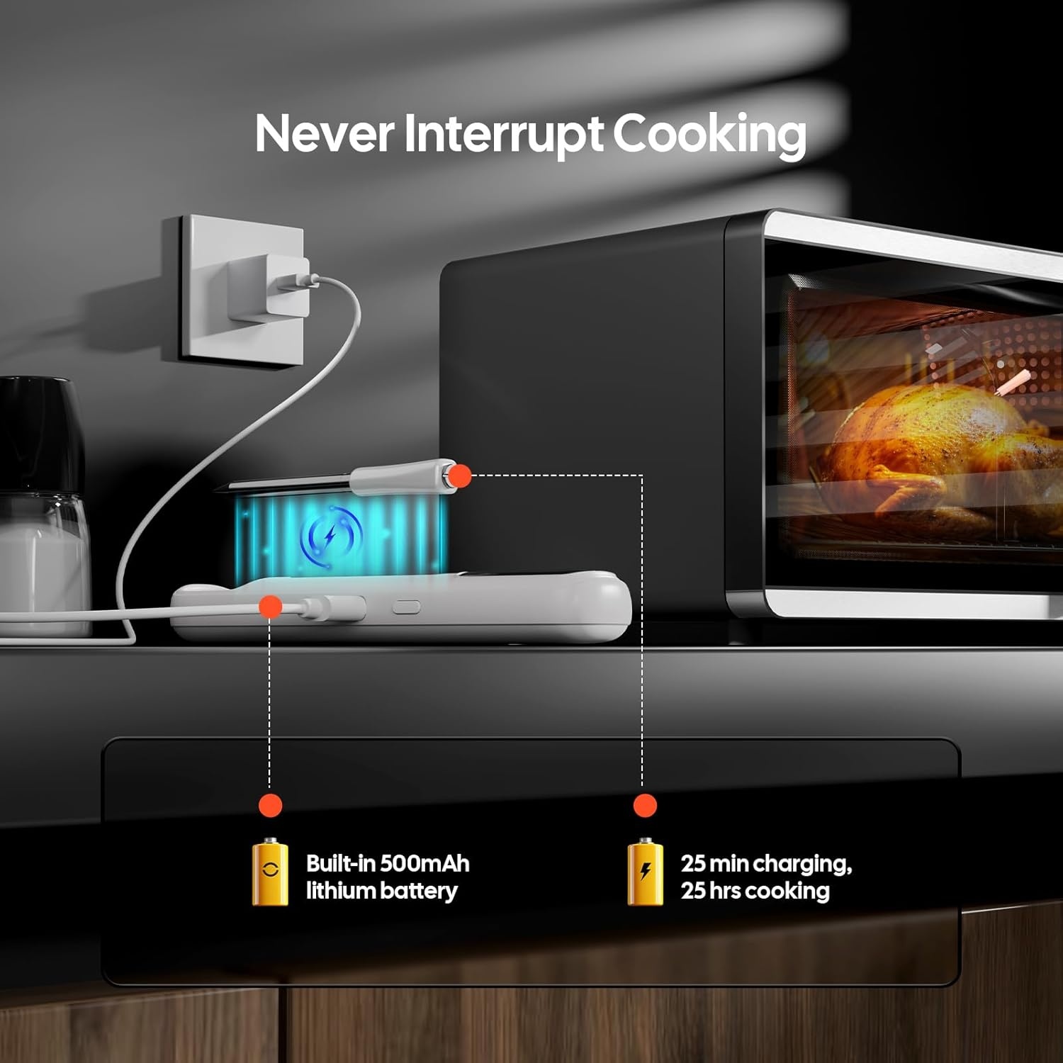 INKBIRD Draadloze Vleesthermometer - 30% Korting!