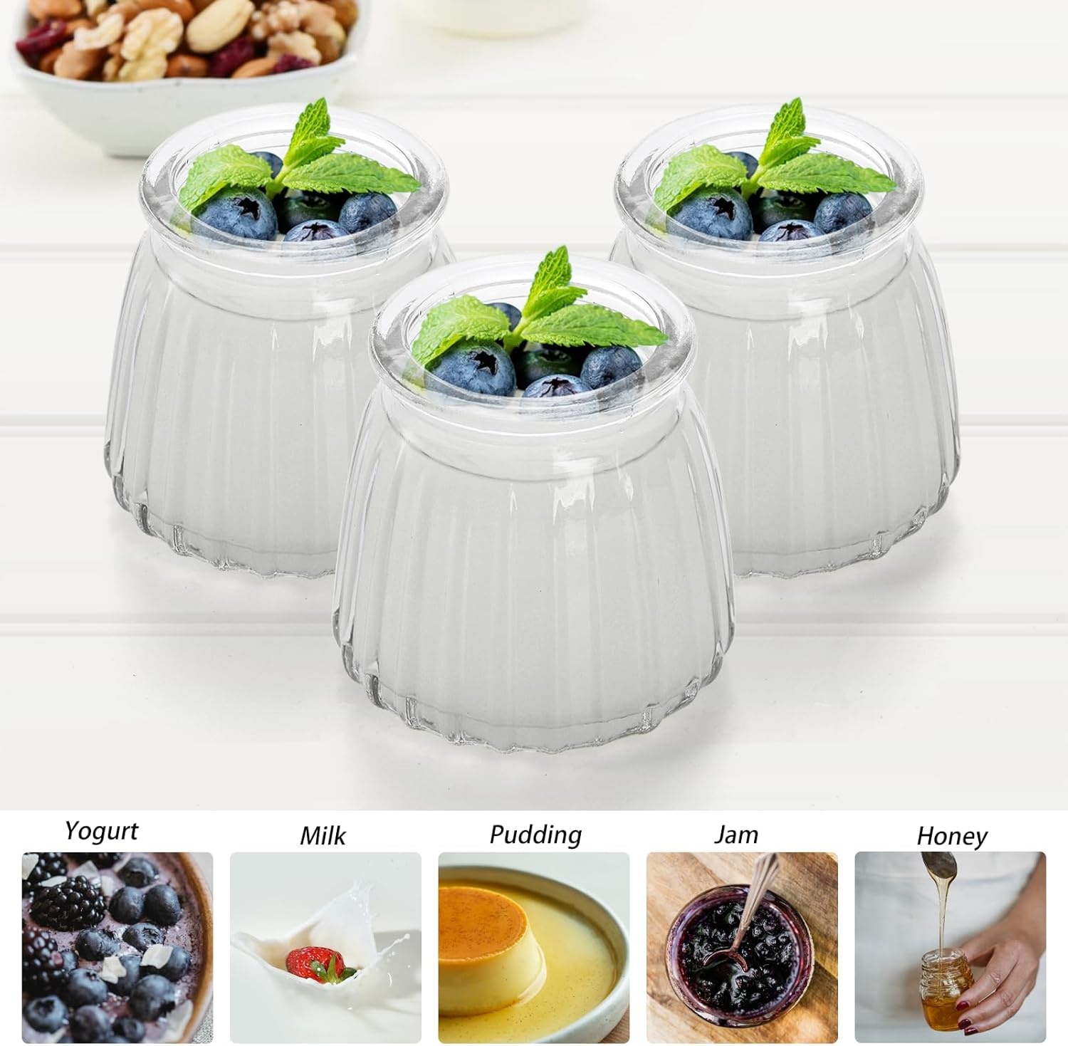 30x Fasmov Yoghurtglazen 120ml - Nu 30% Korting!