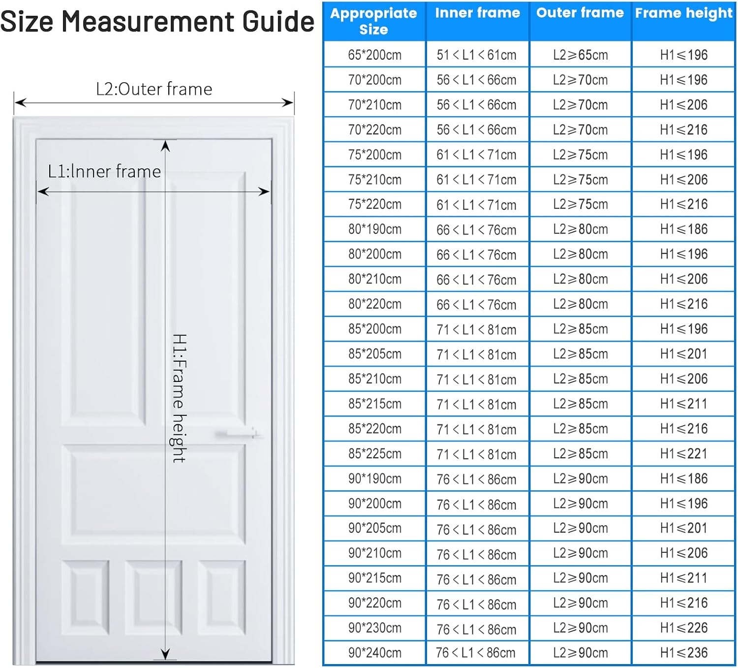 Magnetisch Hor voor Balkondeuren - 37% Korting - 80x200cm