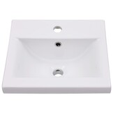 vidaXL Inbouwwastafel Keramiek Wit (42x39x18 cm) - 35% Korting!