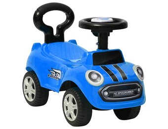 vidaXL Loopauto blauw