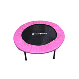 Fitness trampoline - opvouwbaar - ⌀ 101x22,5 cm - roze