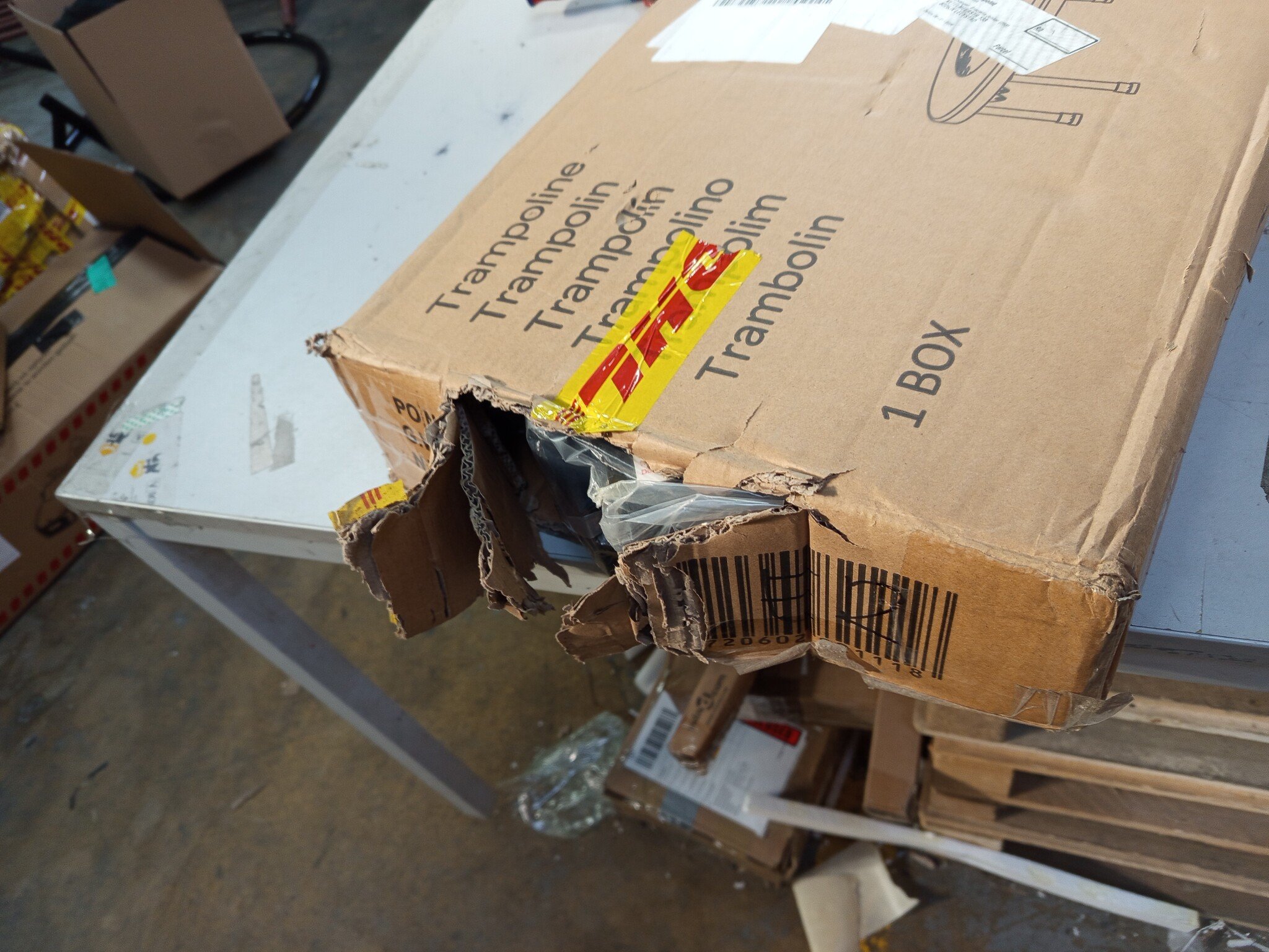 Fitness trampoline - opvouwbaar - ⌀ 101x22,5 cm - roze