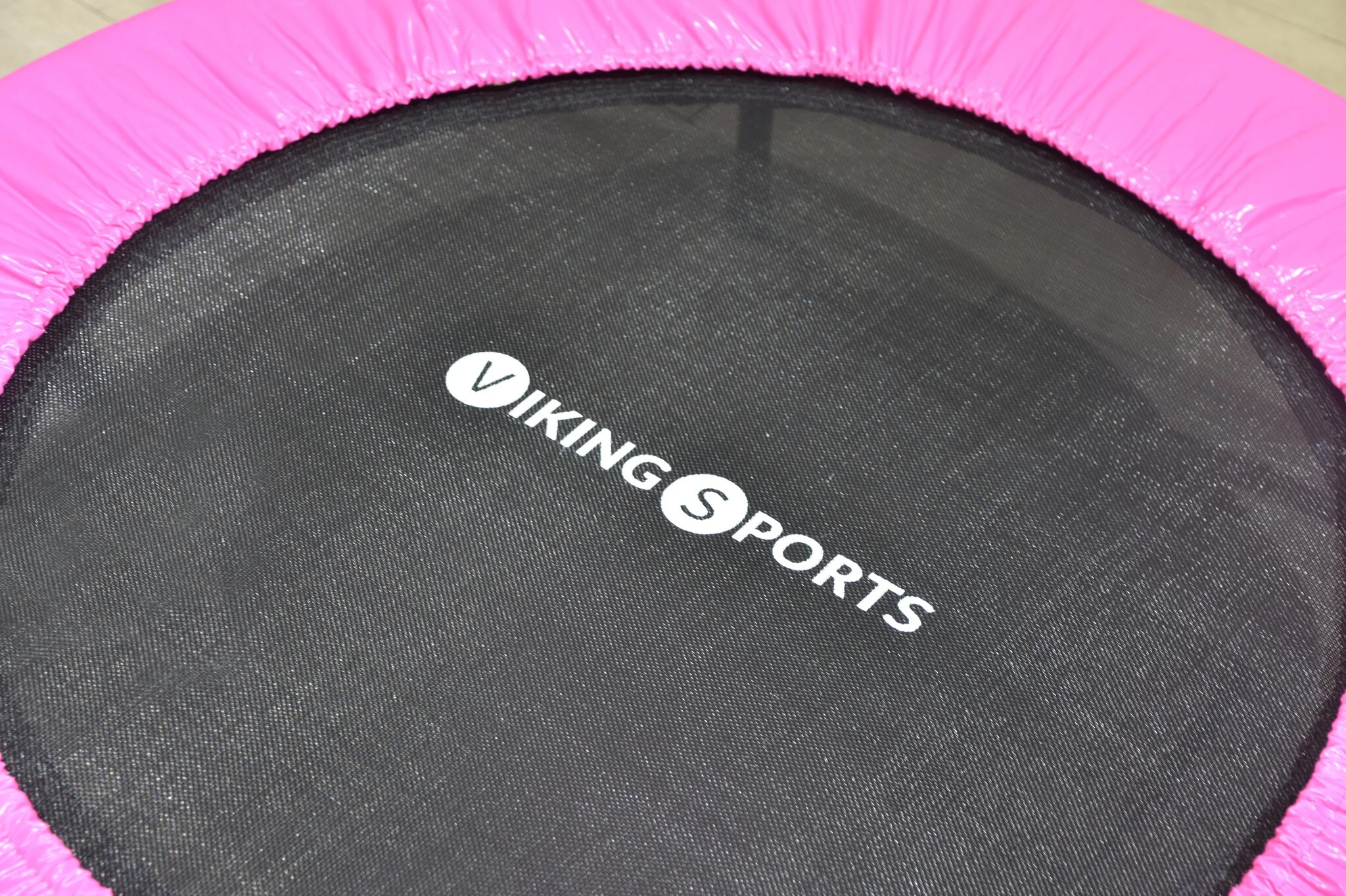 Fitness trampoline - opvouwbaar - ⌀ 101x22,5 cm - roze