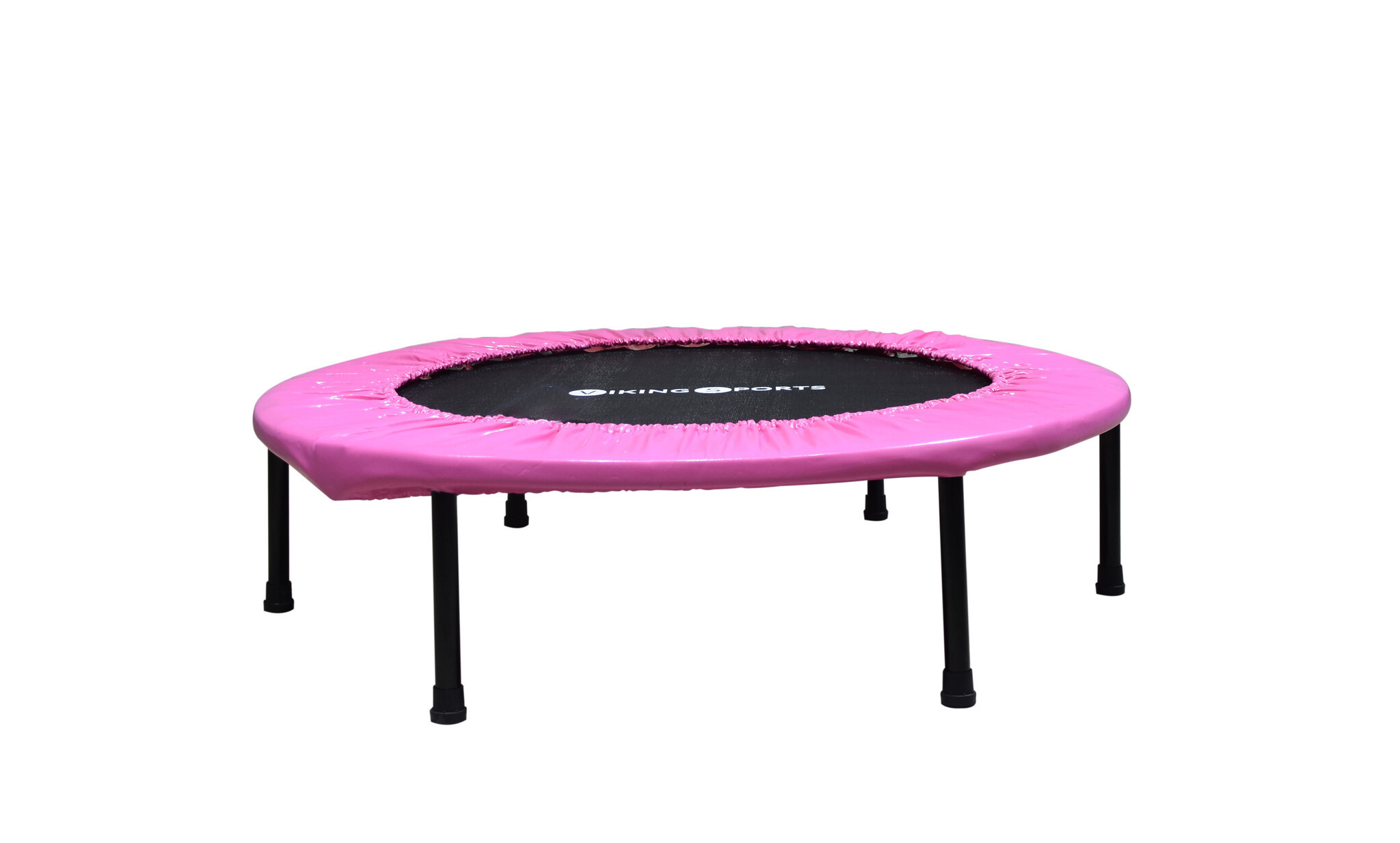 Fitness trampoline - opvouwbaar - ⌀ 101x22,5 cm - roze