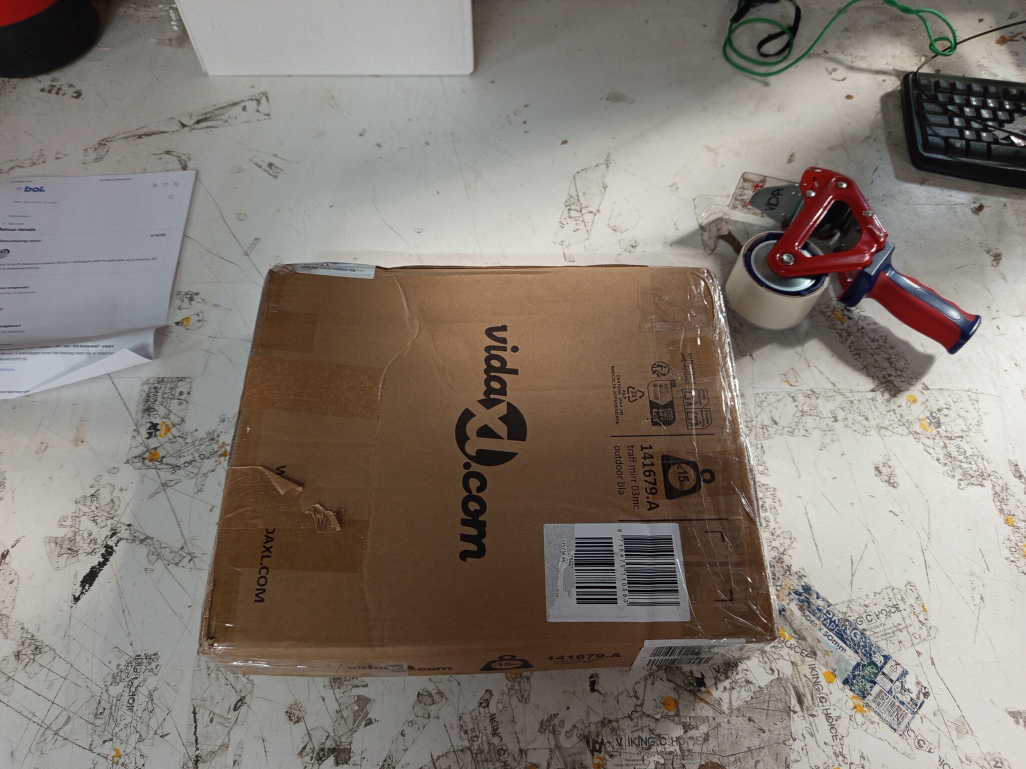 vidaXL Verkeersspiegel Buiten 30cm PC-kunststof - 55% Korting