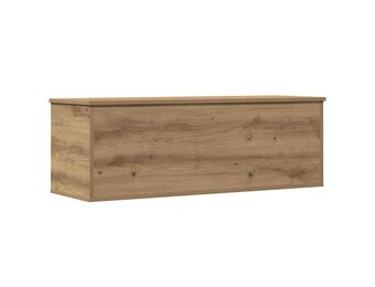 vidaXL Opslagdoos met opslag artisanaal eikenkleurig 102 x 35 x 35 cm
