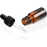 Lawei 24x 30ml Barnsteenkleurige Glazen Druppelflesjes | 30% Korting