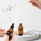 Lawei 24x 30ml Barnsteenkleurige Glazen Druppelflesjes | 30% Korting