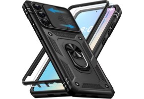 Giyer Armoured Case S25 (37% korting) - Robuust met Ring & Screen Protector