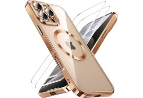 JUESHITUO iPhone 16 Pro Max Hoesje - Natuurlijk Titanium (37% Korting)