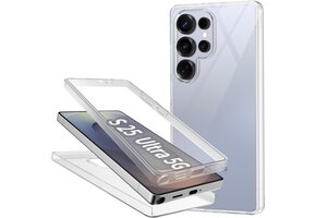 Beschermhoes Samsung S25 Ultra 5G - Transparant, Ultradun, Siliconen - 37% Korting!