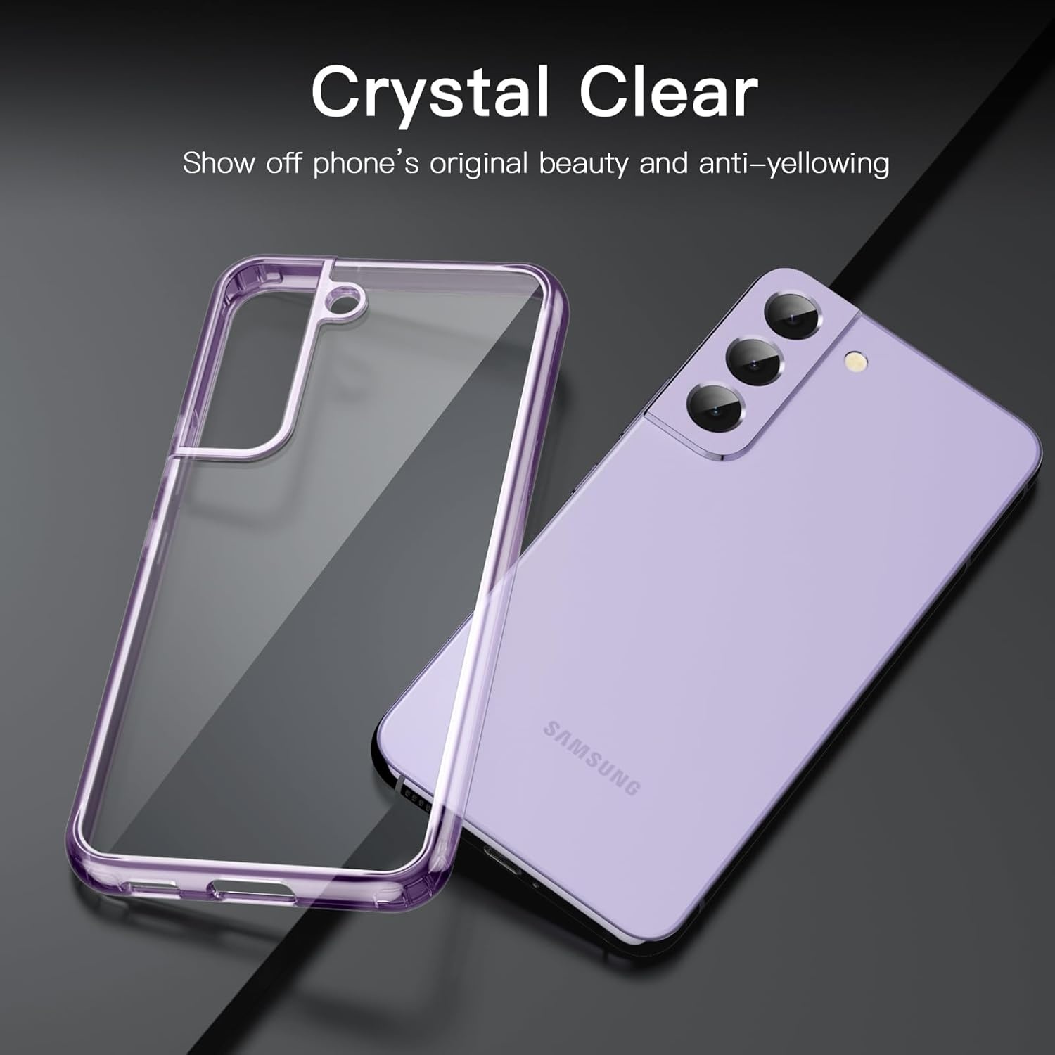 JETech Case Samsung Galaxy S22 5G (6,1") - Paars | 37% Korting