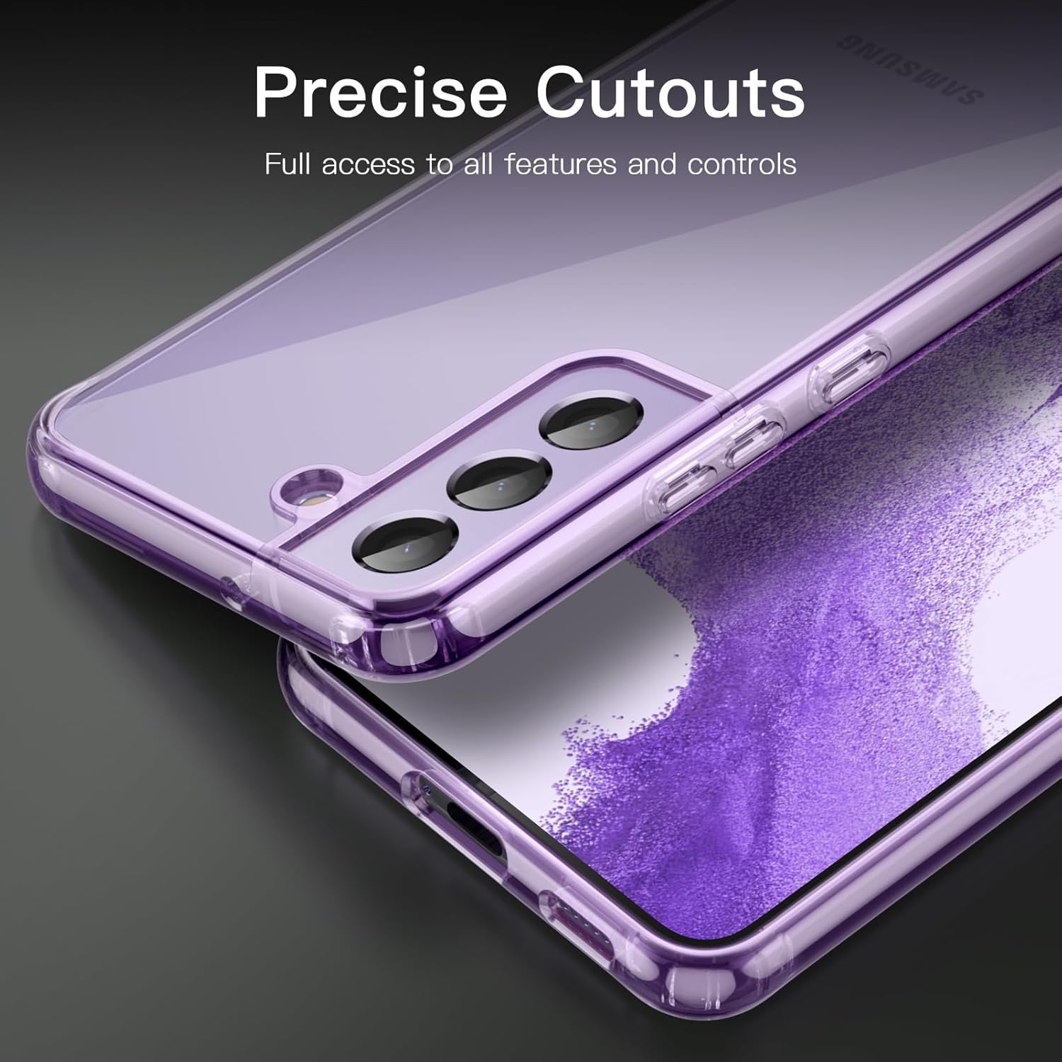 JETech Case Samsung Galaxy S22 5G (6,1") - Paars | 37% Korting