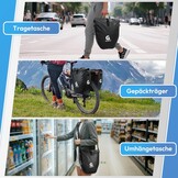 Set Fietstassen 20L - 30% Korting - Zwart (2 stuks)