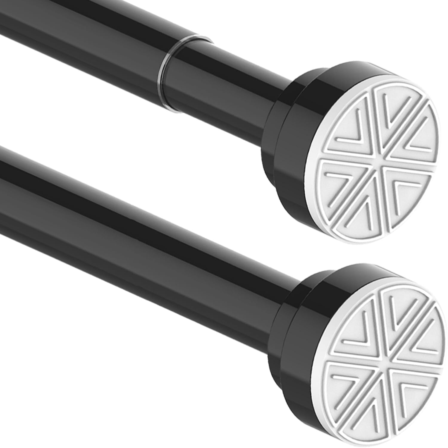 Douche Rail Gordijnstang 185-250cm Wit - Nu 30% Korting!