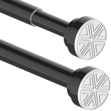 Douche Rail Gordijnstang 185-250cm Wit - Nu 30% Korting!