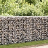 vidaXL Gabion mand 200x50x100 cm - 42% Korting