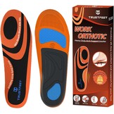 Orthopedische Werkinlegzolen Trustfeet B101 | Oranje | Maat M (41-43) - 49% Korting!