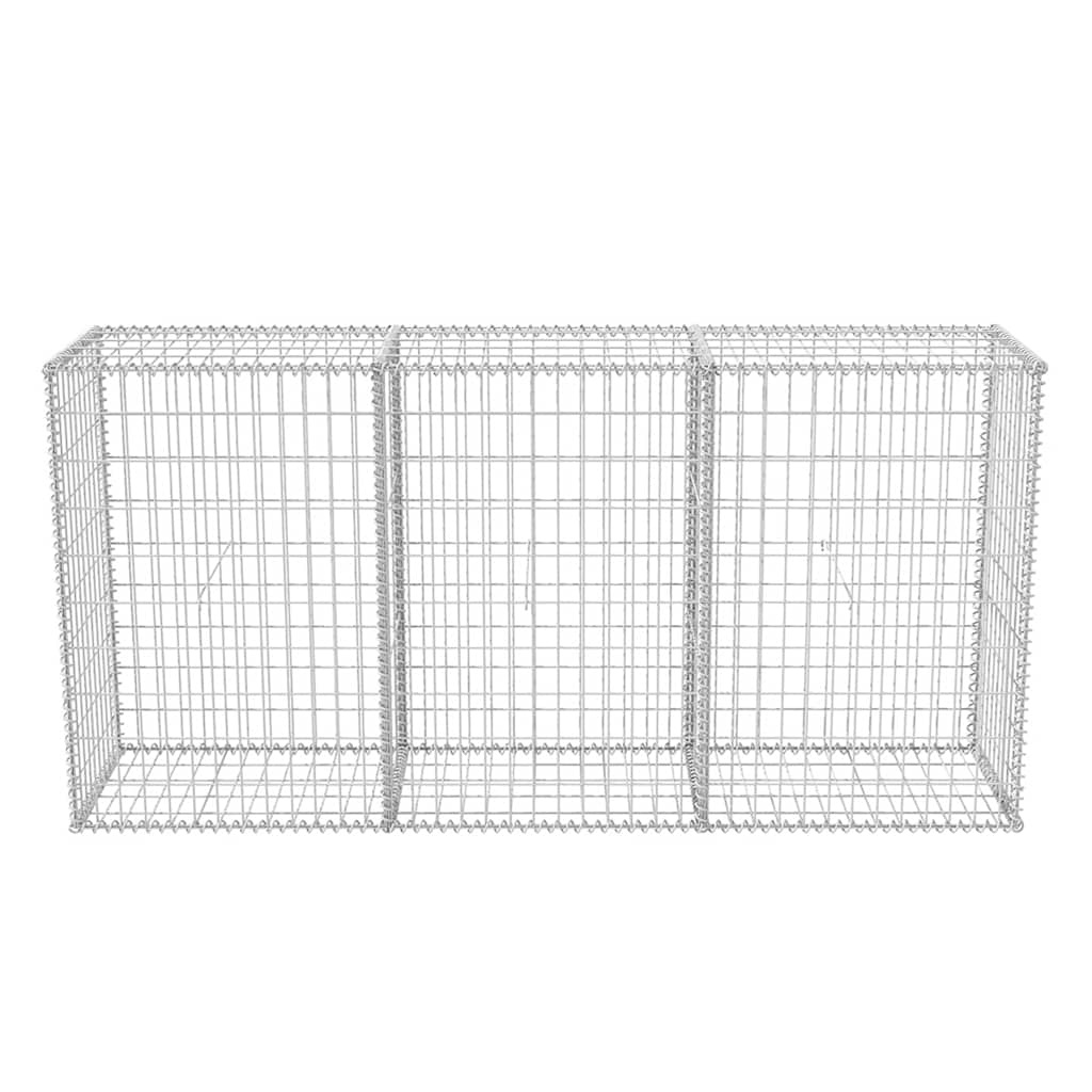 vidaXL Gabion mand 200x50x100 cm - 42% Korting