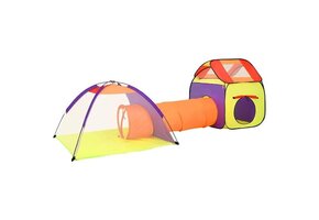 vidaXL Kinderspeeltent 338cm Meerkleurig - Nu met 68% Korting!