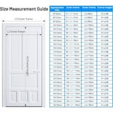 Fliegengitter Balkondeur - Magnetisch, 90x220cm, 37% Korting!