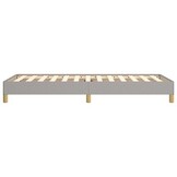 vidaXL Bedframe 90x200 cm Lichtgrijs - Nu met 71% Korting!